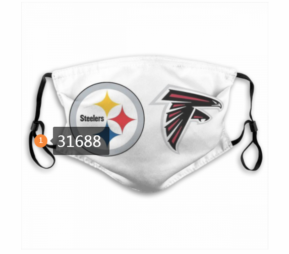 2020 NFL Pittsburgh Steelers 26031 Dust mask with filter